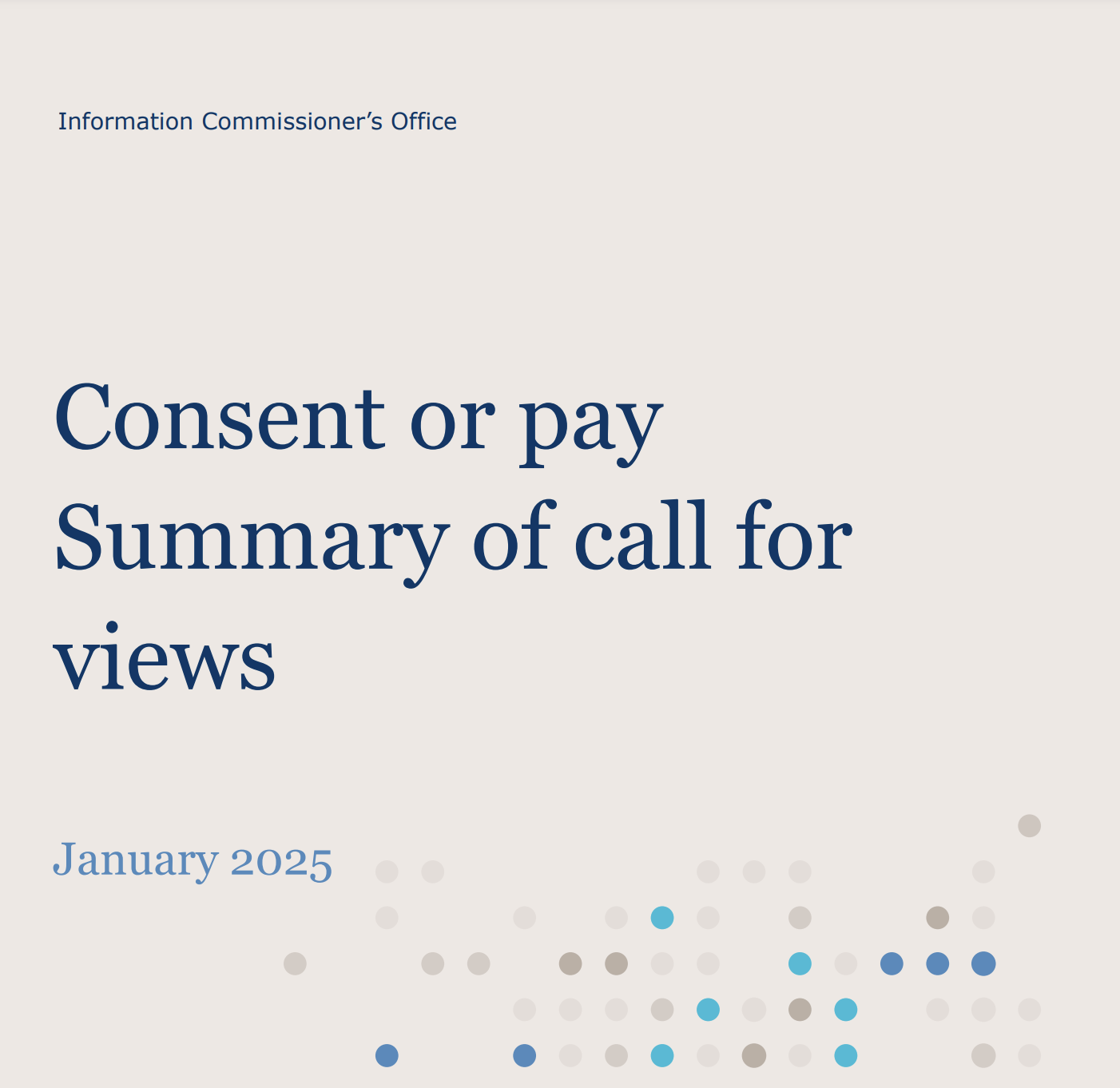 Reino Unido: ICO publica guía sobre pago o consentimiento